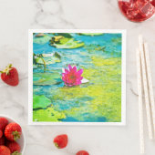 Water Lily Lilypad Servet (Insitu)