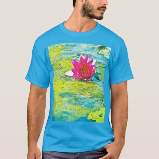 Water Lily Lilypad T-shirt (Voorkant)