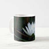 Water Lily Lotus Flower Aglow Personalized Koffiemok (Voorkant links)