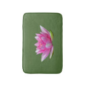 Water Lily Lotus Flower Bath Mats Badmat (Voorkant Verticaal)