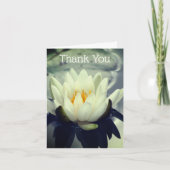Water Lily Lotus Flower Bedankt (Voorkant)