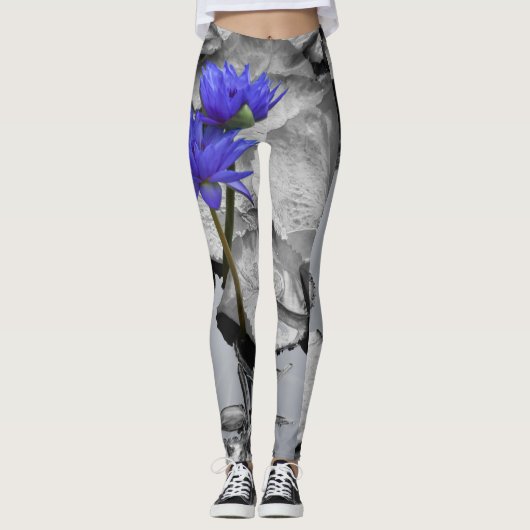 Water Lily Love Leggings (Voorkant)
