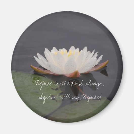 Water Lily Magnet (Voorkant)