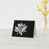 Water Lily Note Card Kaart (Gele Bloem)