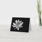 Water Lily Note Card Kaart (Voorkant)