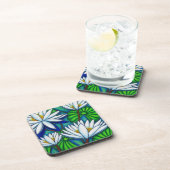 Water Lily Onderzetters - Verpakking van 6 (Rechterzijde)