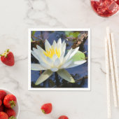 Water Lily Paper Napkin Servetten (Insitu)