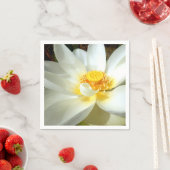 Water Lily Paper Napkins Servet (Insitu)
