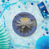 Water Lily Paper Plate Papieren Bordje (Feest)
