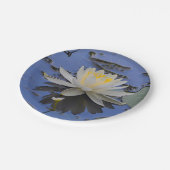 Water Lily Paper Plate Papieren Bordje (Gekanteld)