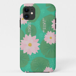 Water Lily Pattern Case-Mate iPhone Case
