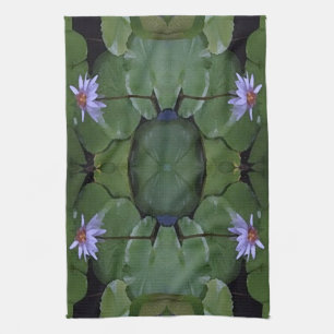 Water Lily Pattern Theedoek