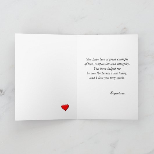 Water Lily personaliseert Moederdag Kaart (Binnen)