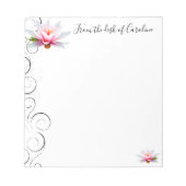 Water Lily Persoonlijk Notitieblok (Voorkant)