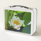 Water Lily Photo Lunch Box (Achterkant)