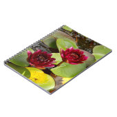 Water Lily Photo Notitieboek (Linkerzijde)