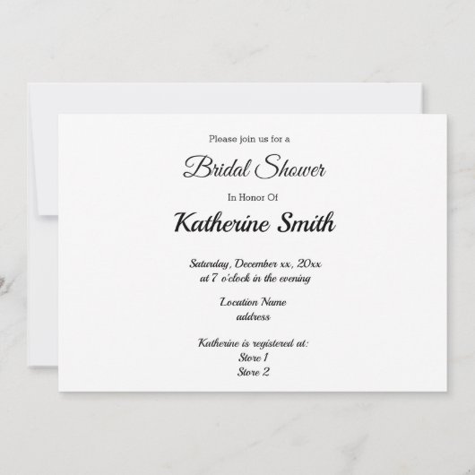 Water Lily Pink Floral Foto Vrijgezellenfeest Kaart (Achterkant)