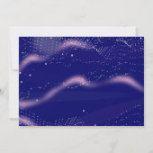 Water Lily Pond Bat Mitzvah Uitnodiging (Achterkant)