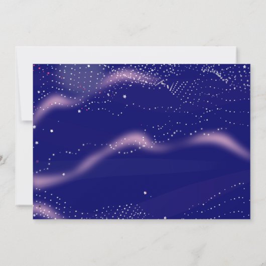 Water Lily Pond Bat Mitzvah Uitnodiging (Achterkant)