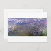 Water Lily Pond bij Giverny, Claude Monet Briefkaart (Voorkant / Achterkant)
