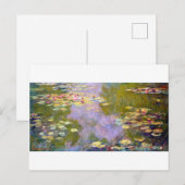 Water Lily Pond bij Giverny, Claude Monet Briefkaart (Voorkant / Achterkant)
