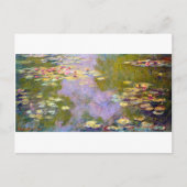 Water Lily Pond bij Giverny, Claude Monet Briefkaart (Voorkant)