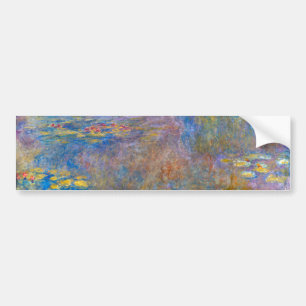 Water Lily Pond bij Giverny, Claude Monet Bumpersticker