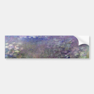 Water Lily Pond bij Giverny, Claude Monet Bumpersticker