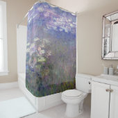 Water Lily Pond bij Giverny, Claude Monet Douchegordijn (In situ)