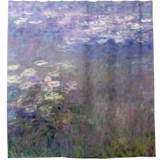 Water Lily Pond bij Giverny, Claude Monet Douchegordijn (Voorkant)