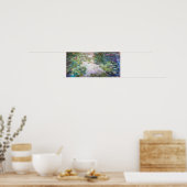 Water Lily Pond bij Giverny, Claude Monet Poster (Keuken)