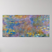 Water Lily Pond bij Giverny, Claude Monet Poster (Voorkant)