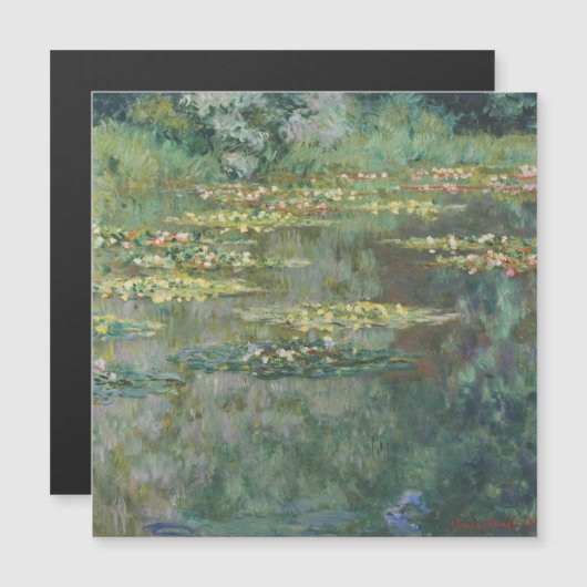 Water Lily Pond Claude Monet (Voorkant / Achterkant)