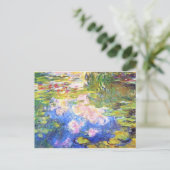 Water Lily Pond Claude Monet Briefkaart (Staand voorkant)