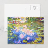 Water Lily Pond Claude Monet Briefkaart (Voorkant / Achterkant)