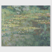 Water Lily Pond Claude Monet Cadeaupapier (Vlak)