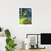 Water Lily Pond Claude Monet cool, oud, meester, m Poster (Thuiskantoor)