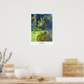 Water Lily Pond Claude Monet cool, oud, meester, m Poster (Keuken)