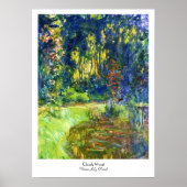 Water Lily Pond Claude Monet cool, oud, meester, m Poster (Voorkant)