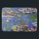 Water Lily Pond Claude Monet Fine Art Badmat<br><div class="desc">Water Lilies, c. 1916, is een van de vele waterlievige bloemschilderijen van de Franse impressionistische kunstenaar Claude Monet die ze schilderen in zijn tuinvijver vanaf begin jaren '00. Destijds bouwde hij zijn bloemtuin met de bedoeling hem te gebruiken als inspiratiebron voor creëer plein-luchtbloemschilderijen. Hij voegde een vijver toe, met een...</div>