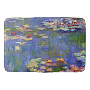 Water Lily Pond Claude Monet Fine Art Badmat