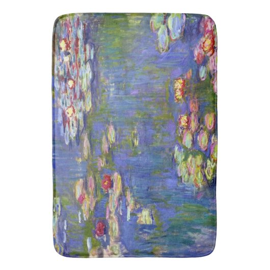 Water Lily Pond Claude Monet Fine Art Badmat (Voorkant Verticaal)