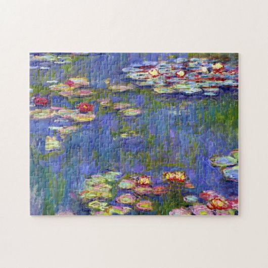 Water Lily Pond Claude Monet Fine Art Legpuzzel (Horizontaal)
