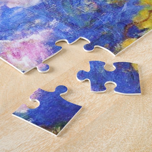 Water Lily Pond Claude Monet Legpuzzel (Zijkant)