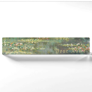 Water Lily Pond Claude Monet Naambordje