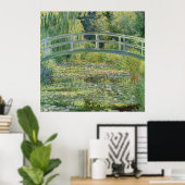 Water Lily Pond - Claude Monet Poster (Thuiskantoor)