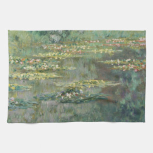 Water Lily Pond Claude Monet Theedoek