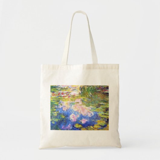 Water Lily Pond Claude Monet Tote Bag (Voorkant)