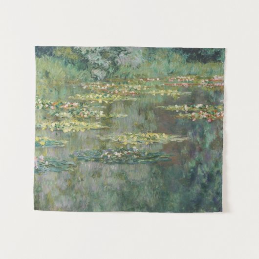 Water Lily Pond Claude Monet Wandkleed (Voorkant (horizontaal))