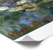 Water Lily Pond, Giverny van Claude Monet Poster (Hoek)